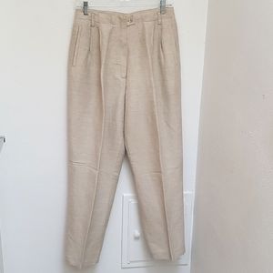Pringle Trouser Linen & Rayon Blend Size 12
